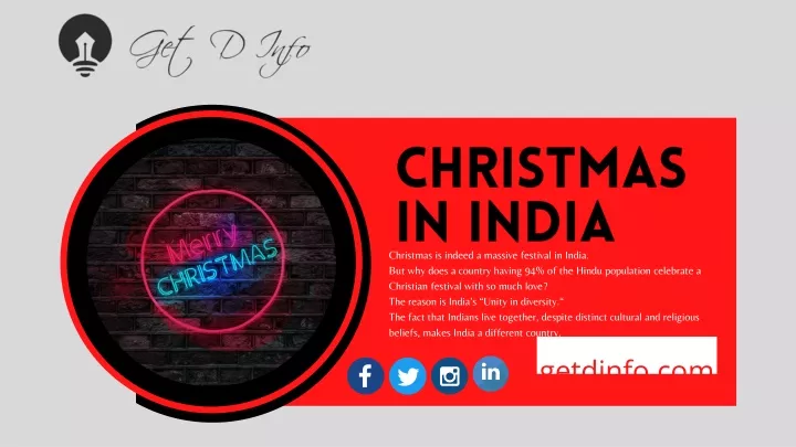 christmas in india