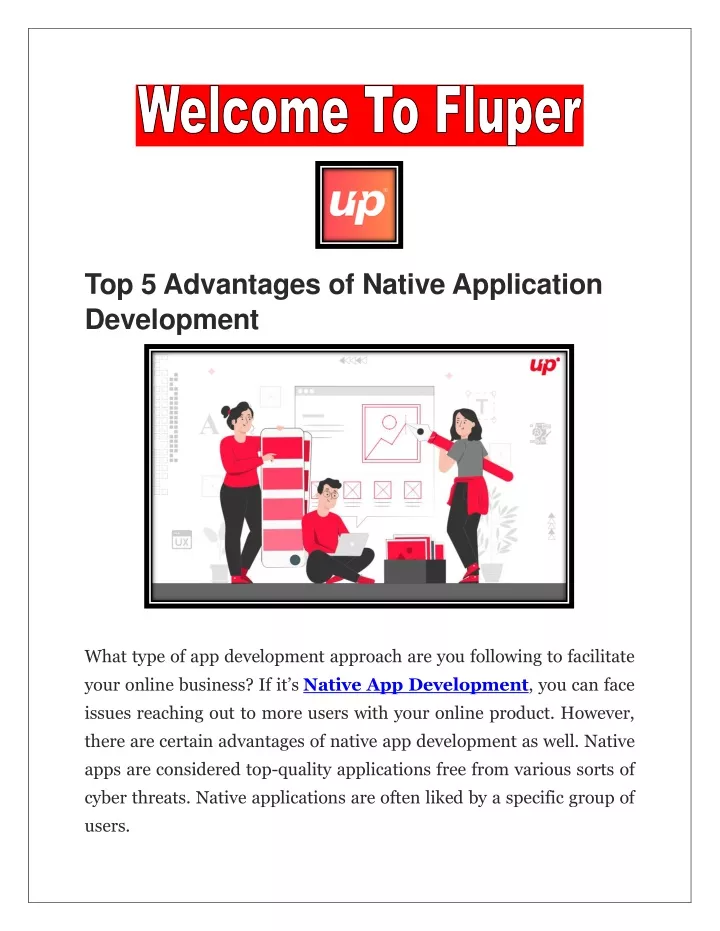 top 5 advantages of native application development