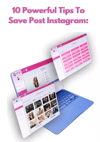 10 powerful tips to save post instagram save post