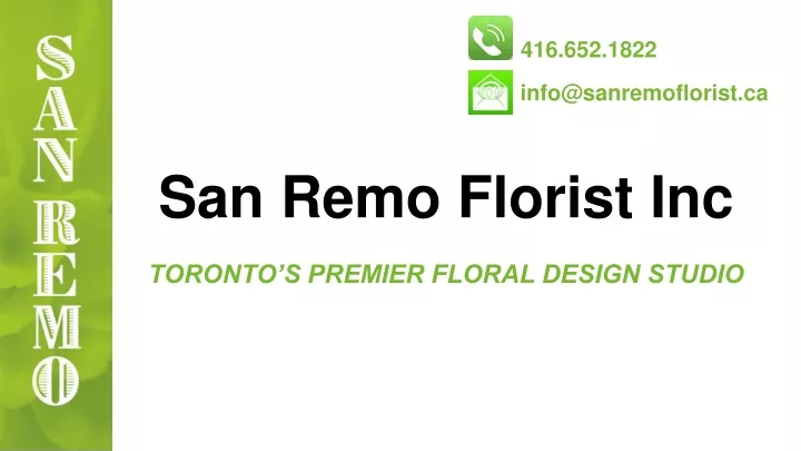 toronto s premier floral design studio