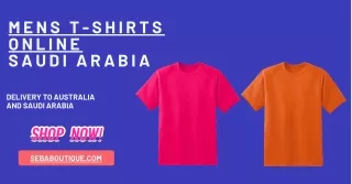 Mens T-Shirts Online Saudi Arabia | Australia