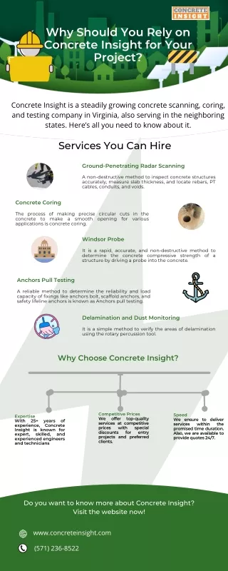 why should you rely on concrete insight for your