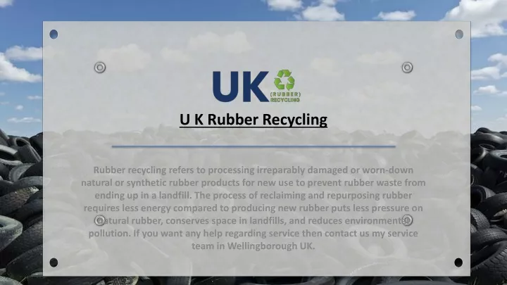 u k rubber recycling