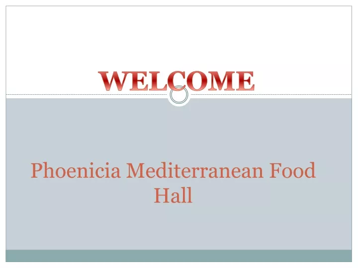 phoenicia mediterranean food hall