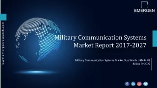 Military Communication Systems Market