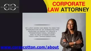 Corporate law attorney I  Corescottan