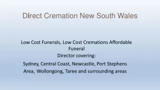 Cremations Newcastle NSW