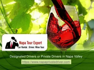 Napa Wine Tasting Trip -Unlimited FUN with Napa Private Driver