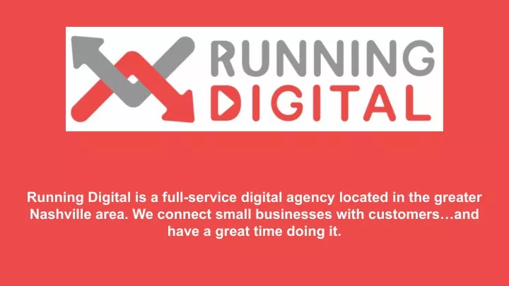 running digital is a full service digital agency