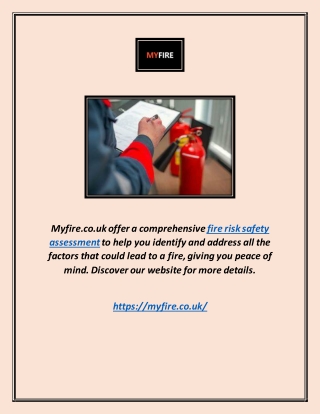 Fire Risk Safety Assessment | Myfire.co.uk