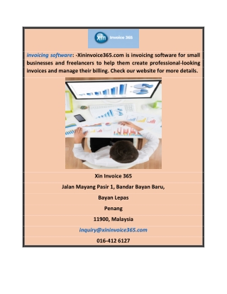invoicing software xininvoice365 com is invoicing