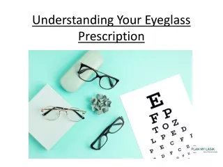 understanding your eyeglass prescription
