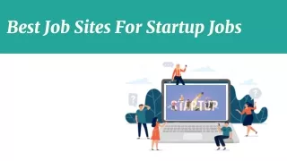 Best Job Sites For Startup Jobs