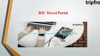 b2c travel portal