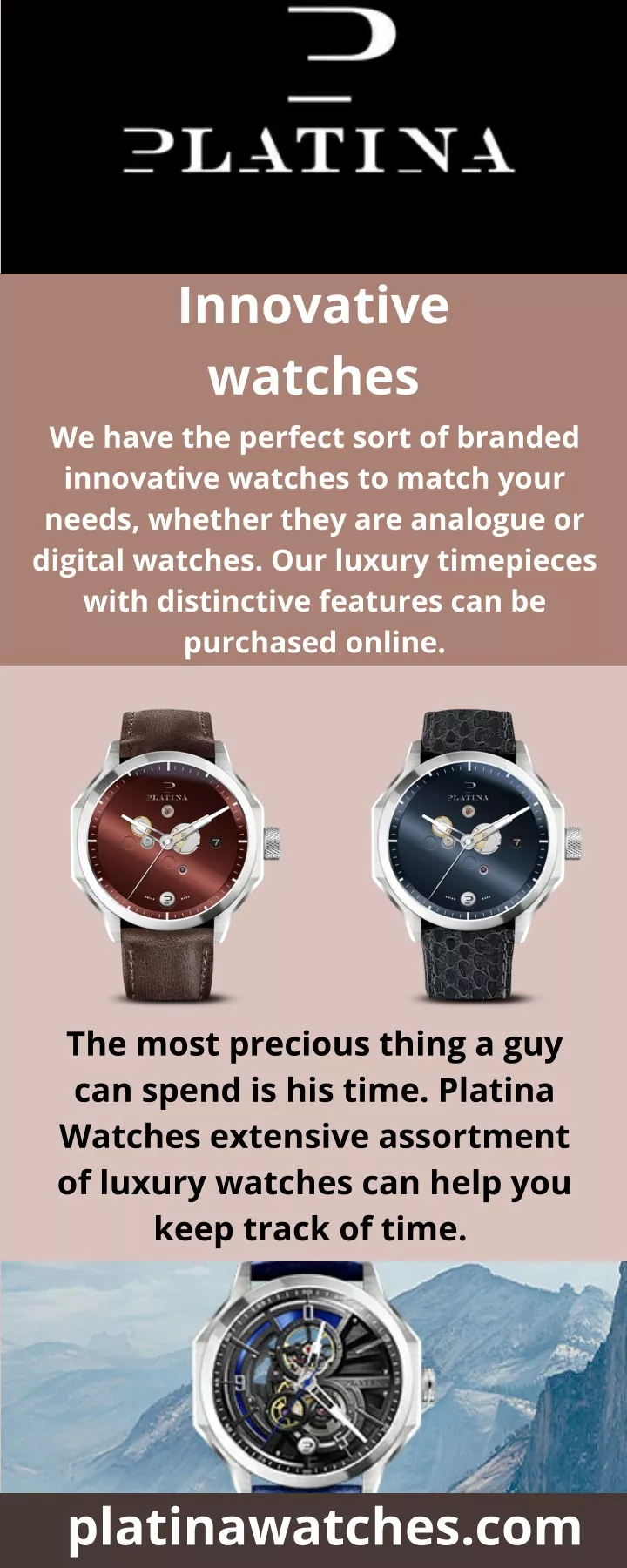 innovative watches we have the perfect sort