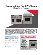 Common Indication That the Wolf Cooktop Needs To Be Replaced - slide 1