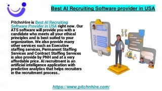 best ai recruiting software provider in usa