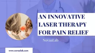 Innovative Laser Therapy for Pain Relief