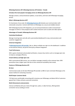 whatsapp business api whatsapp business