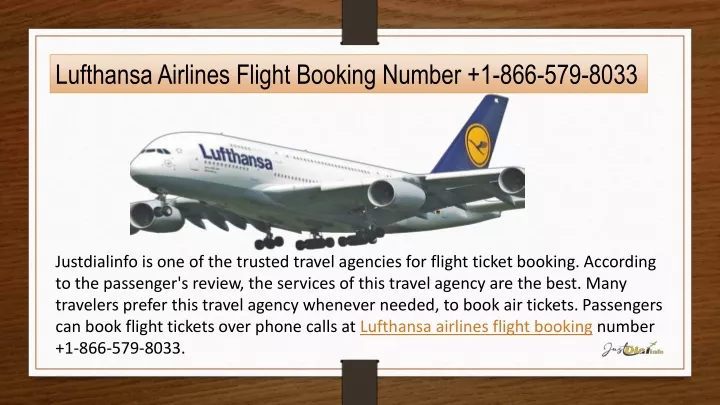 lufthansa airlines flight booking number