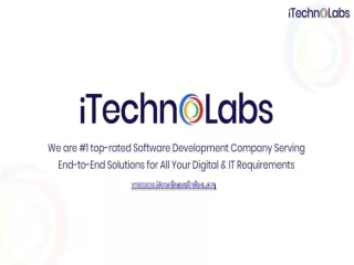 Company Profile - iTechnolabs
