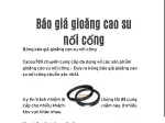 Báo giá gioăng cao su nối cống - slide 1