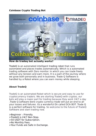 Coinbase Crypto Trading Bot
