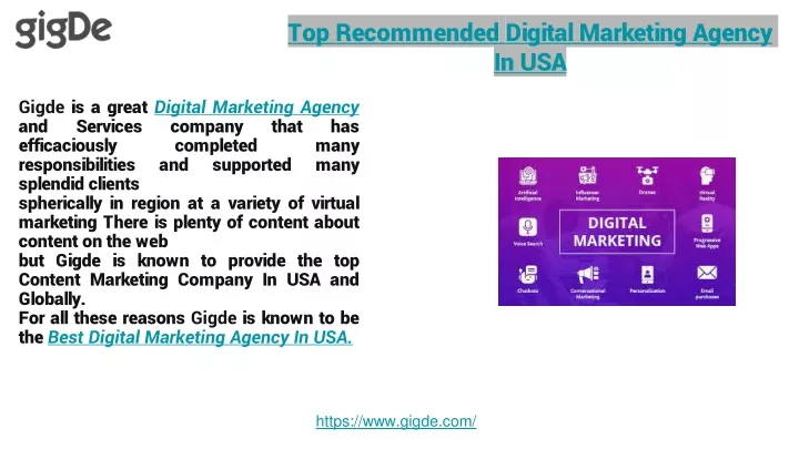 top recommended digital marketing agency in usa