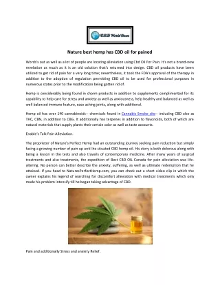 Cbd Guest Post - Cbd World News
