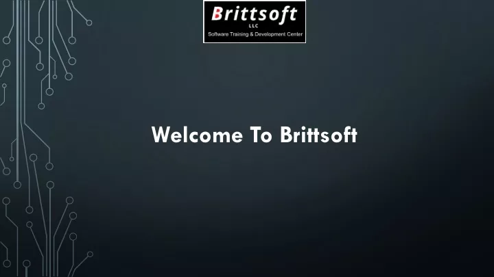 welcome to brittsoft