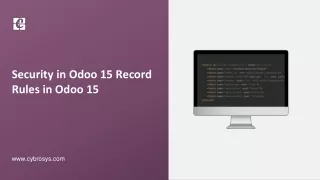 security in odoo 15 record rules in odoo 15