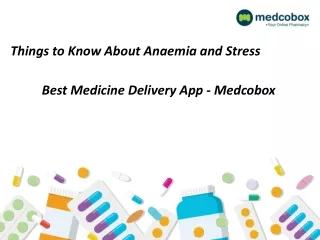 Things You Should Know About Anemia and Stress
