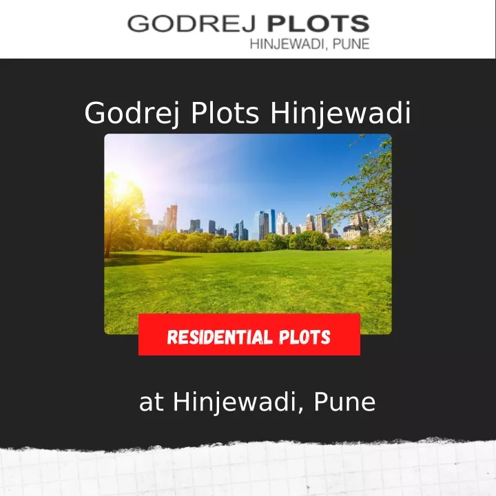 godrej plots hinjewadi