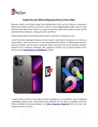finden sie eine iphone reparaturfirma in ihrer