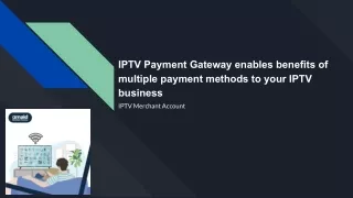 IPTV payment gateway for iptv business