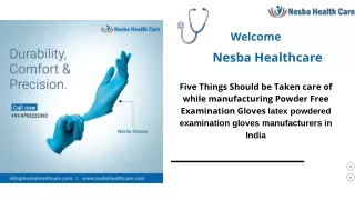 Title  new latex powdered surgical gloves manufacturers in India