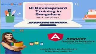 Best Institution for React JS course in Bangalore|Achievers IT
