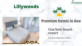 Zac resorts in Goa photo & price.