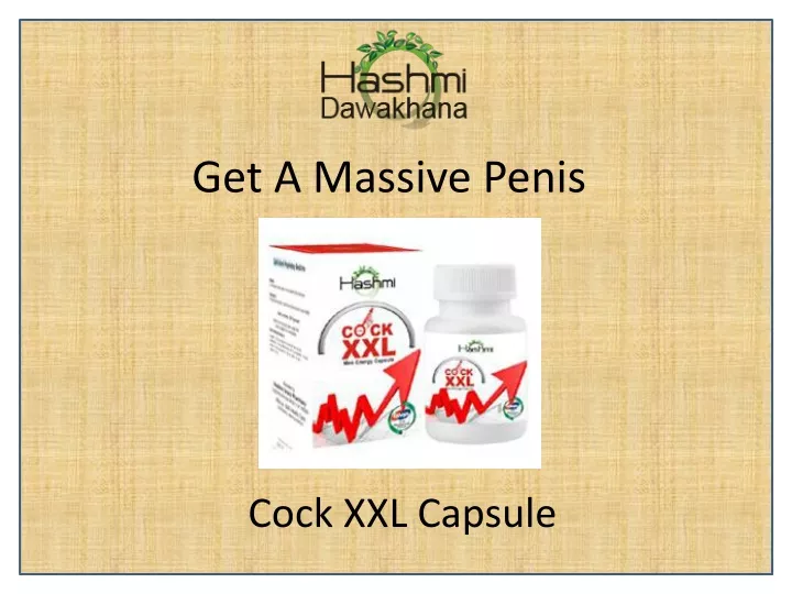 get a massive penis