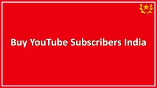 Buy Youtube Subscribers India | ChaoGolden