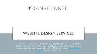 website design services