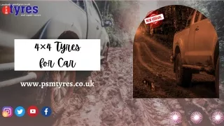 Best versions of 4×4 Tyres for Car you have to buy today!