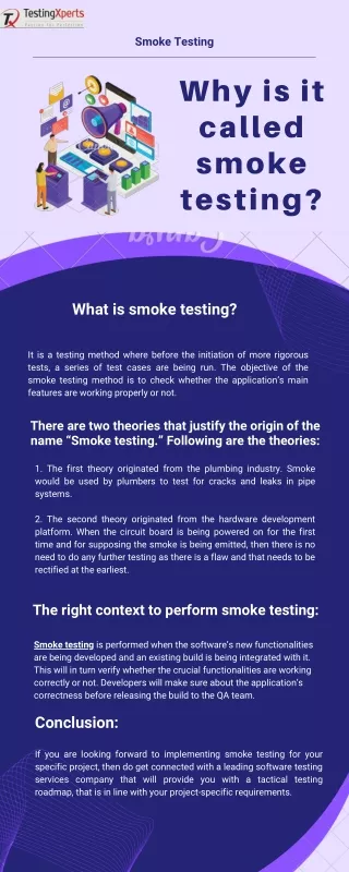smoke testing