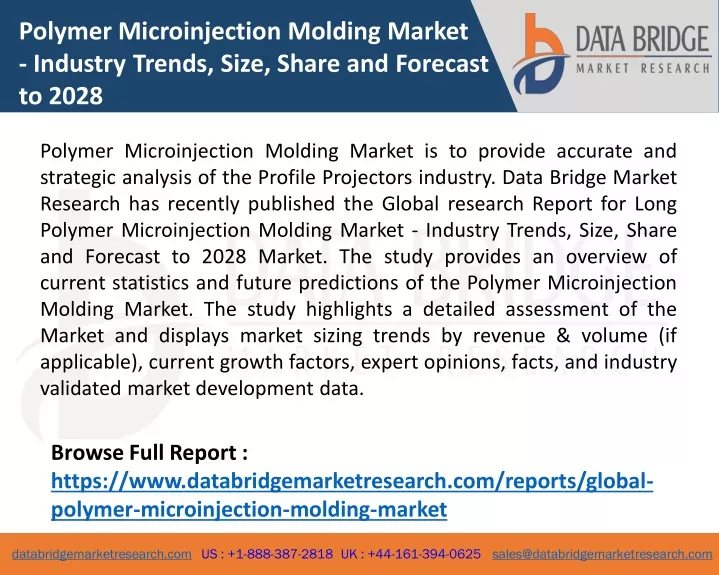 polymer microinjection molding market industry