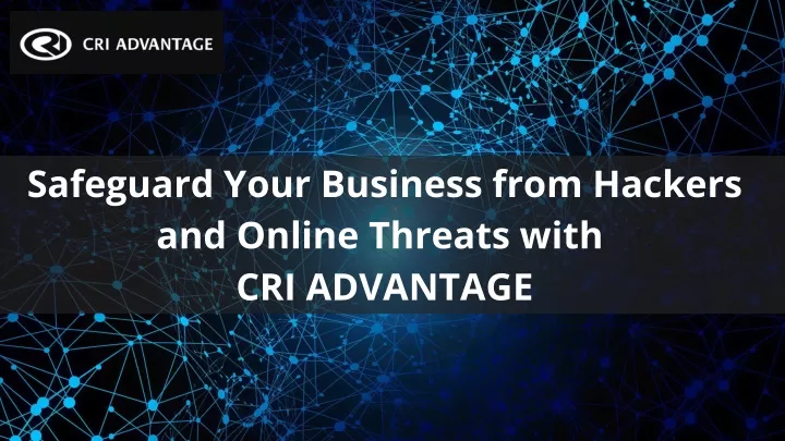 safeguard your business from hackers and online