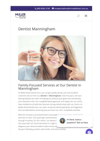 Dentist Manningham