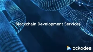 Bckodes - Blockchain Development Company