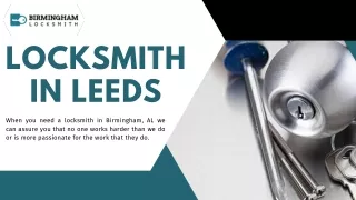 LOCKSMITH IN LEEDS