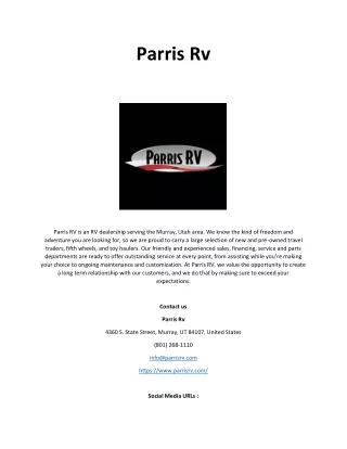 Parris Rv