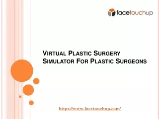 Plastic Surgery Simulator For Cosmetic Surgery | Virtual Rhinoplasty Simulator